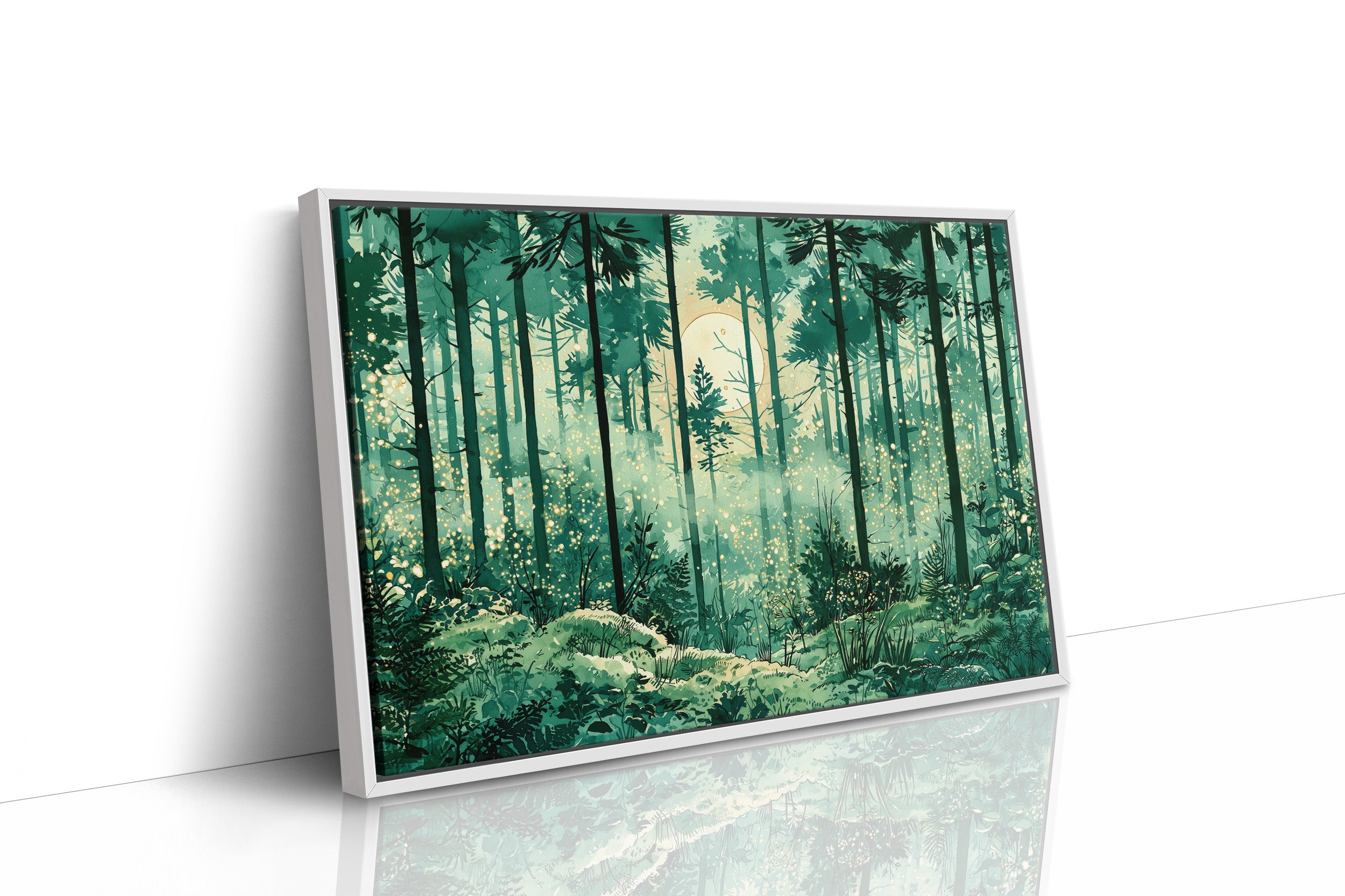 Fireflies in the Pine Grove