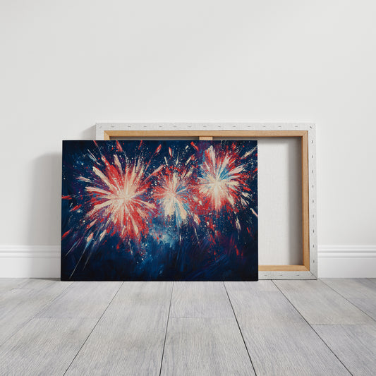 Starlight Blooms Against Midnight Blue