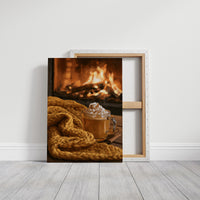 Hearth Of The Matter, gallery wrapped canvas print shown front on