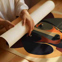 Western Hound's Geometric Portrait