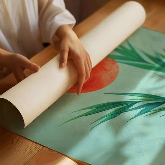 Bamboo Bows To Coral Sun