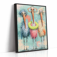 Bespectacled Birds: The Whimsical Trio Returns