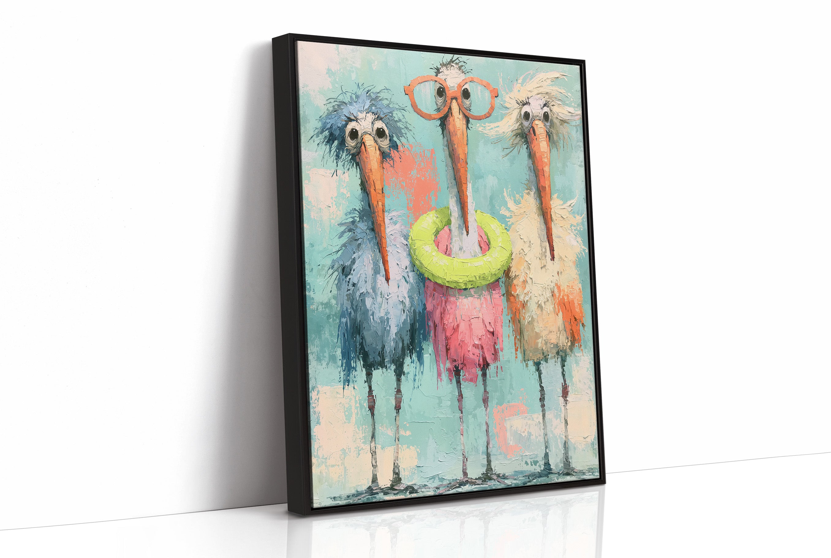 Bespectacled Birds: The Whimsical Trio Returns