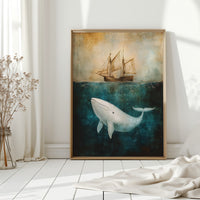 Whale Dreams Beneath the Tall Ship
