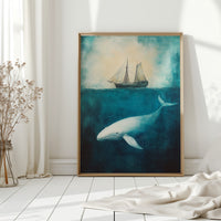Deep Blue Silence and the Whale