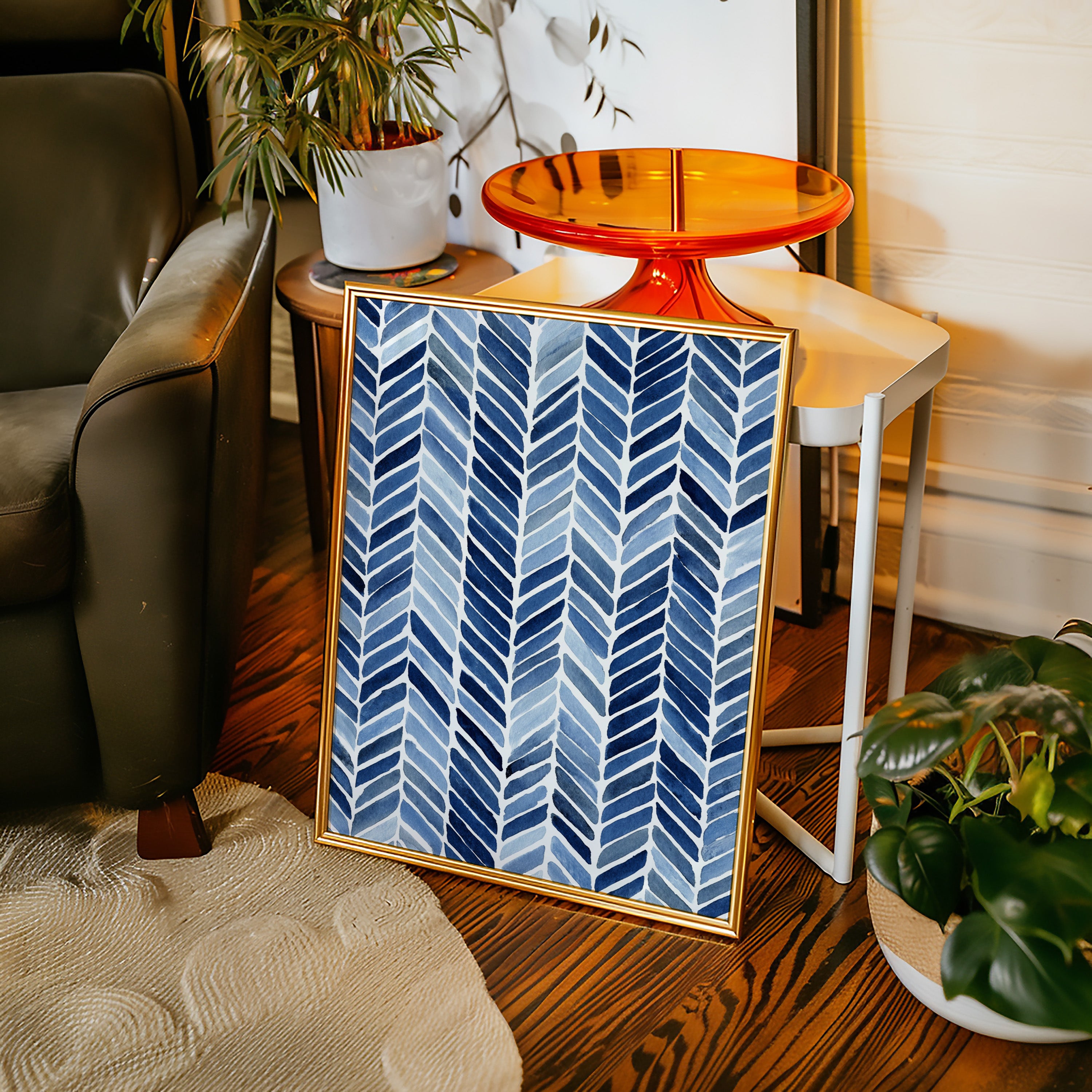 Waves of Artisan Blue