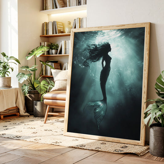 Dancer Beneath the Moonlit Waves