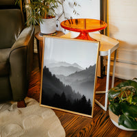 Veil of Mountains in Mist
