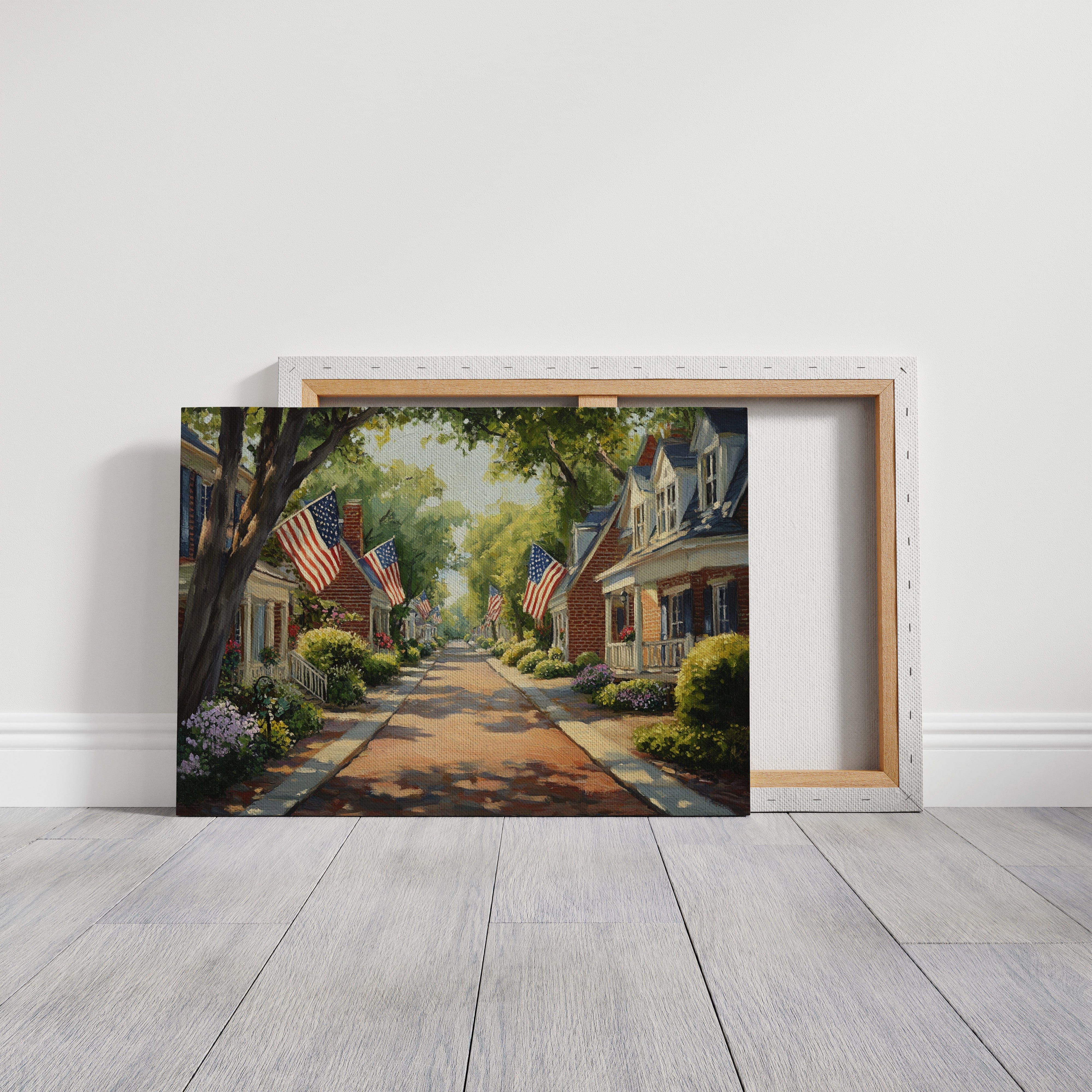 Summer Glory On Colonial Lane