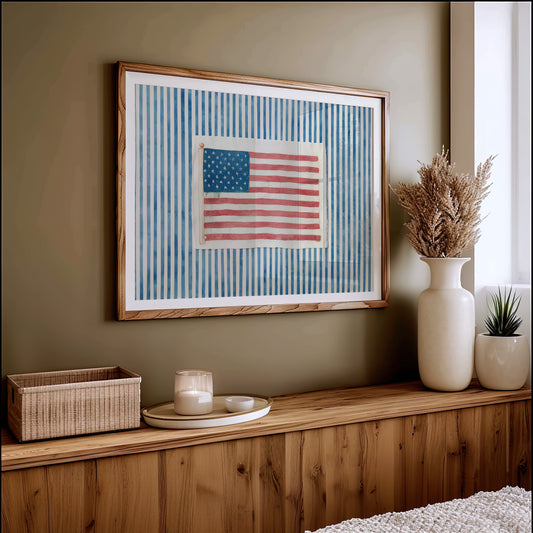Stars Shine Between Summer Stripes