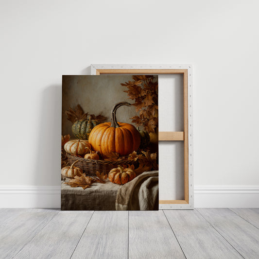 Harvest's Embrace in Autumn's Glow
