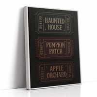 Autumn's Passage Through Vintage Tickets