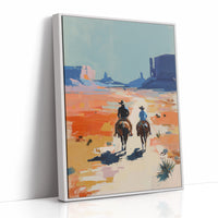 Riding Into Painted Horizon