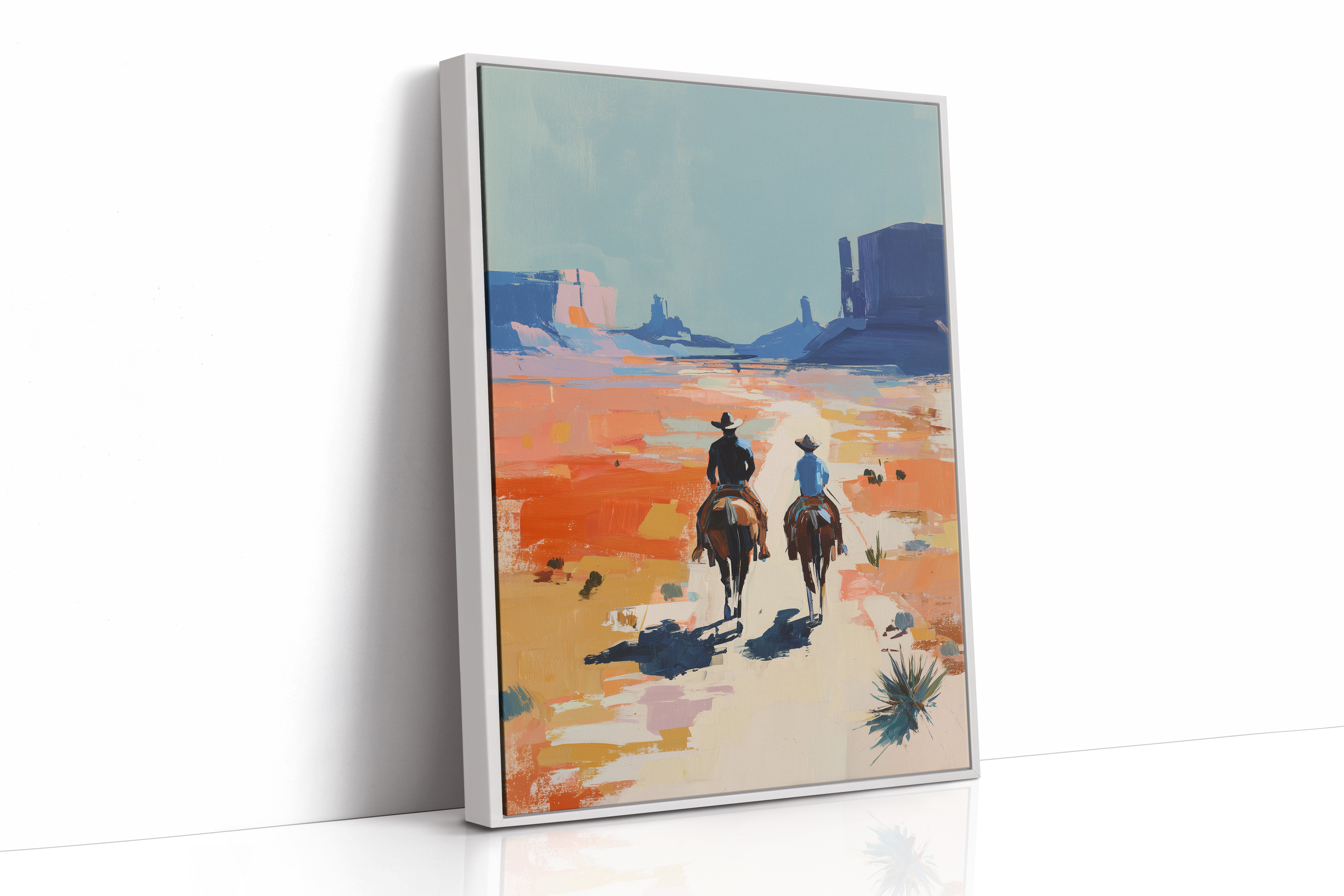 Riding Into Painted Horizon