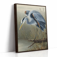 Marsh Sentinel Awaits Dawn