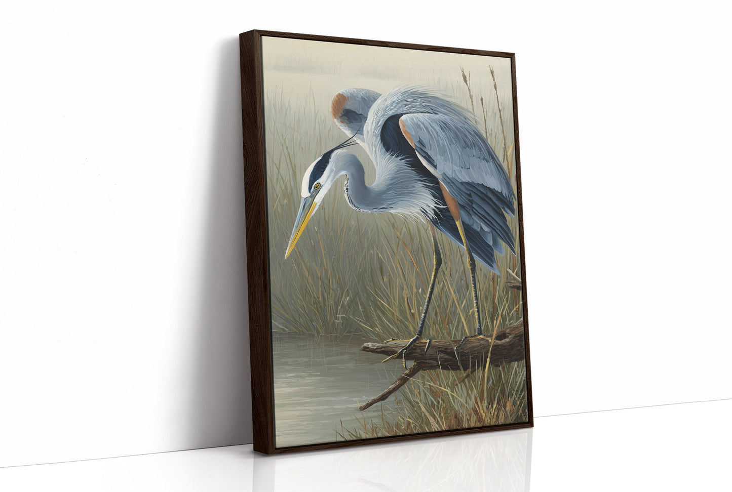 Marsh Sentinel Awaits Dawn