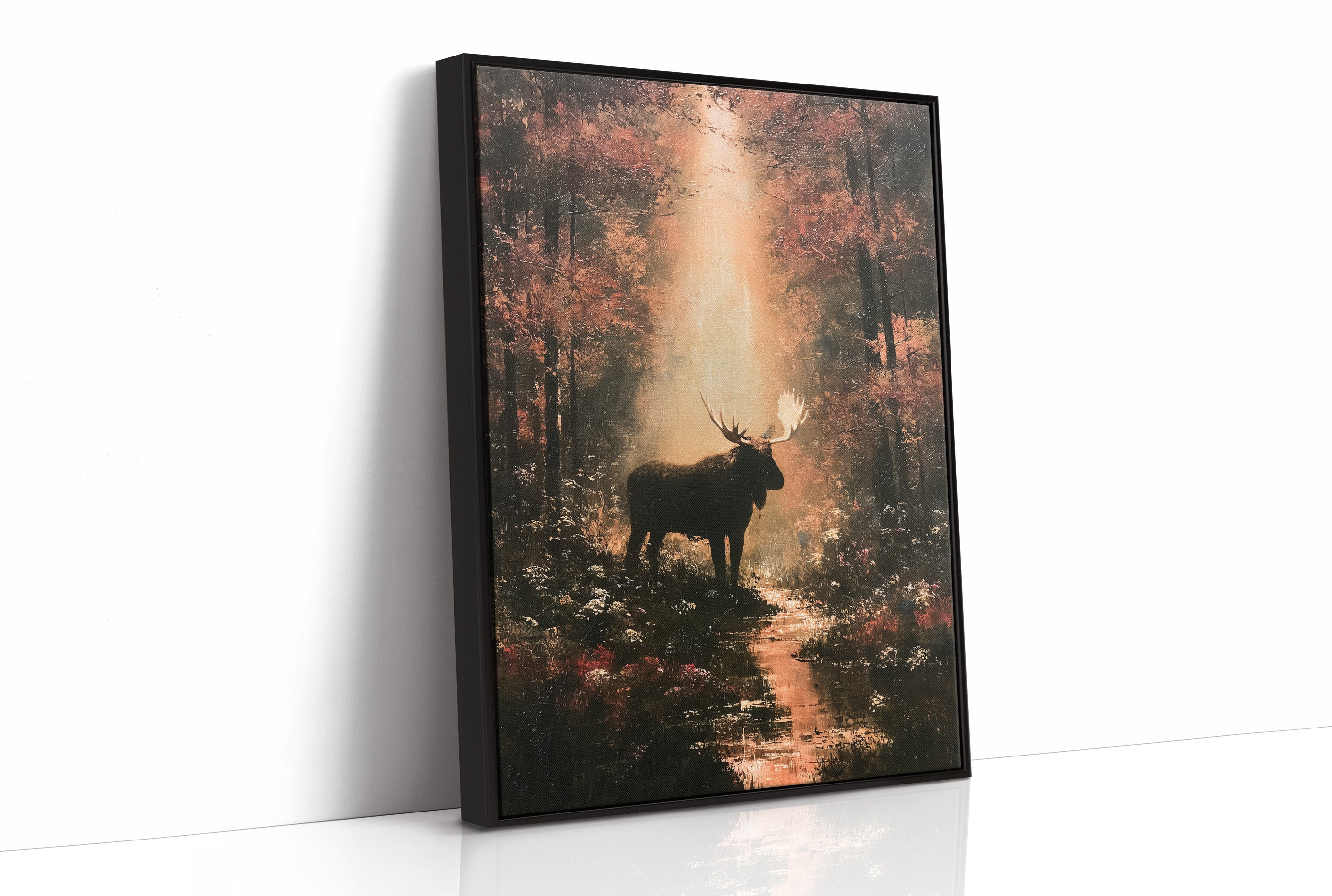 Moose At The Golden Hour