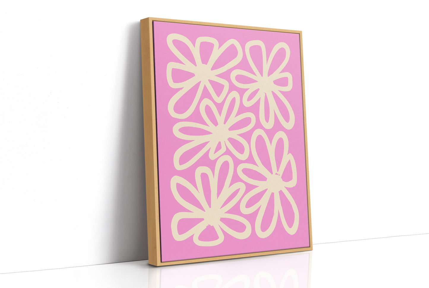 Blooming on a Pink Afternoon