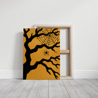Just Hanging Around, Spookily, gallery wrapped canvas print shown front on