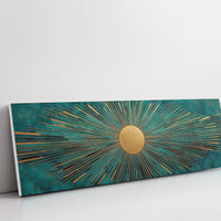 Sunburst Over Deep Waters