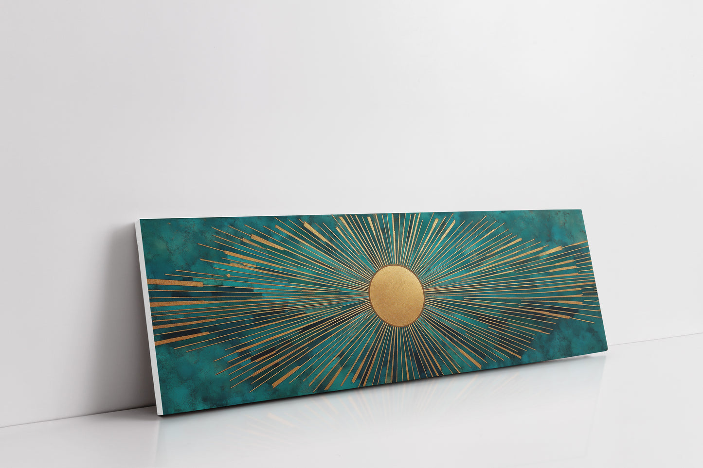 Sunburst Over Deep Waters