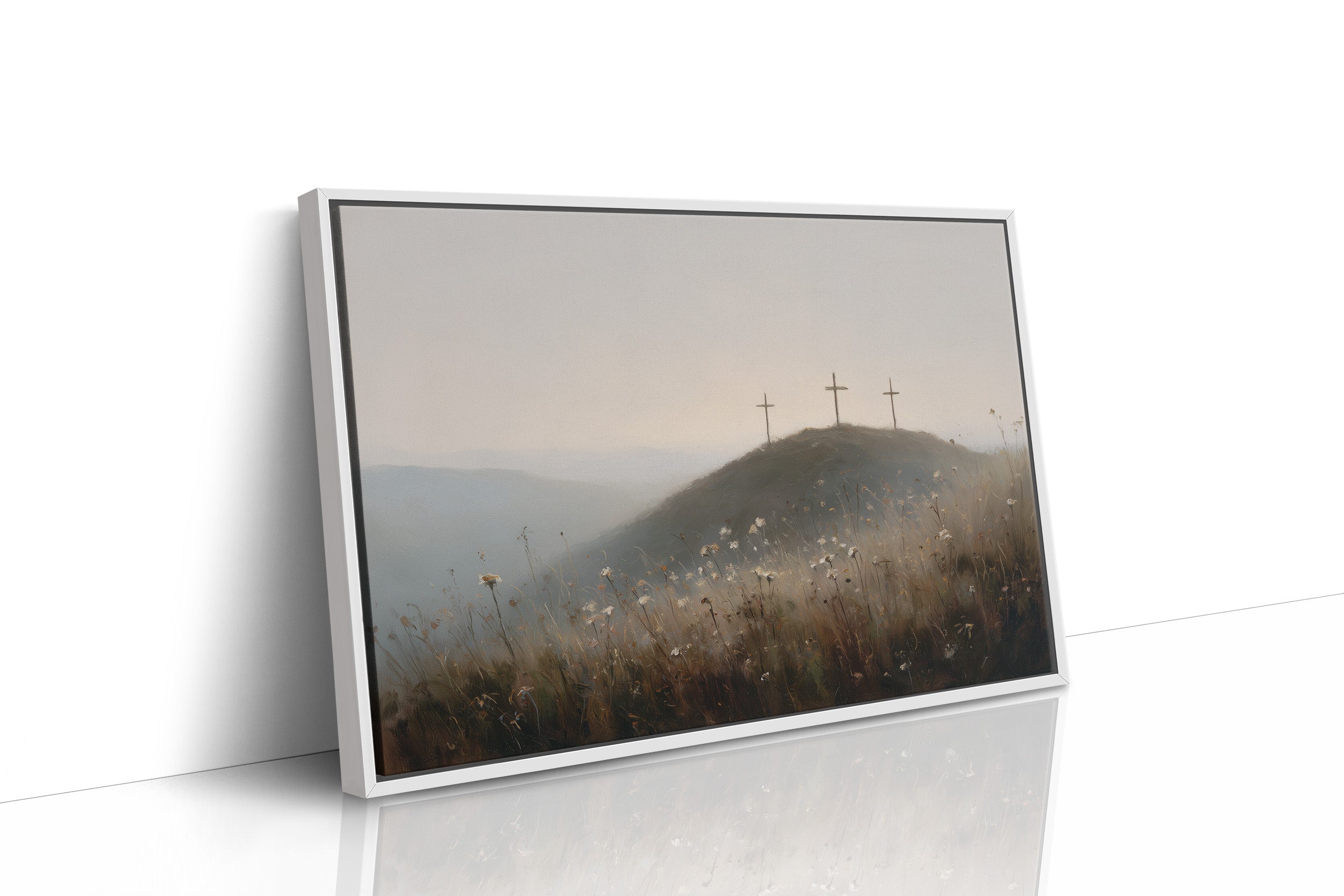 Three Crosses Upon Sacred Heights