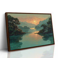 Sunset on Still Water
