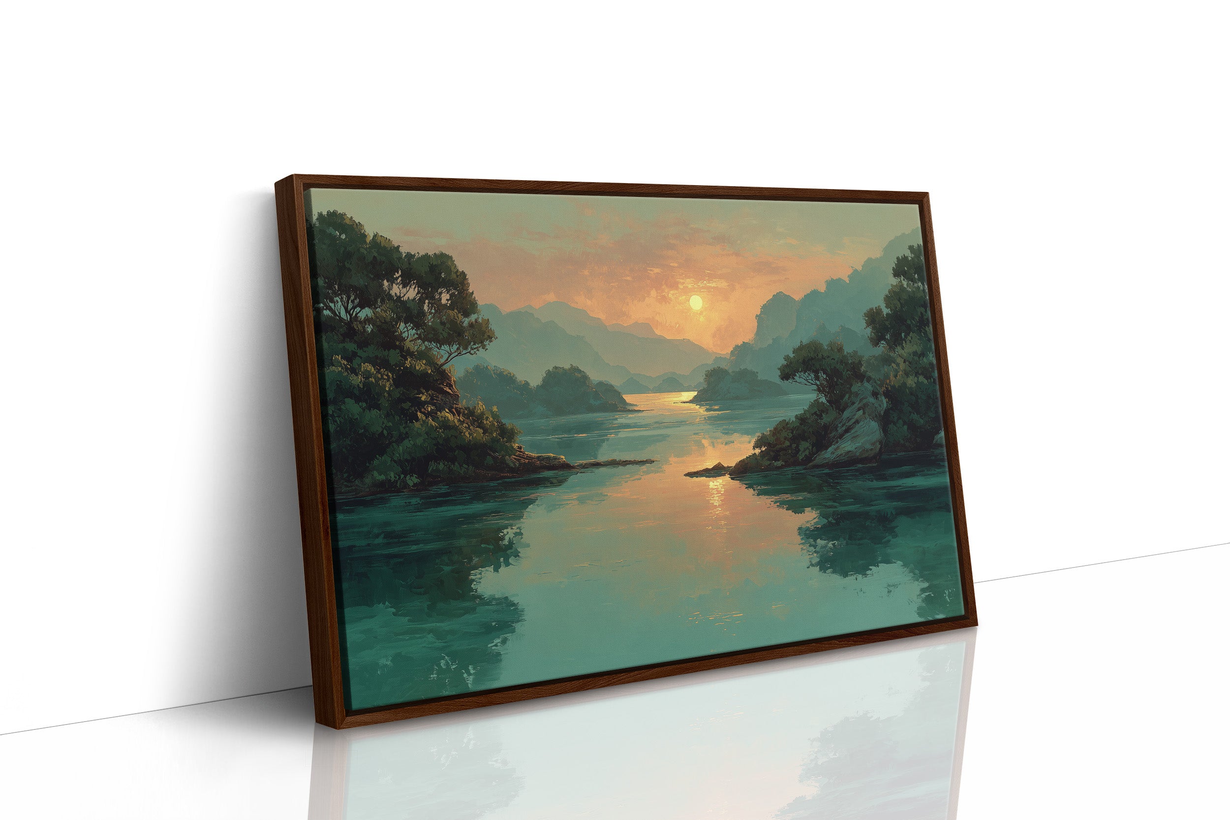 Sunset on Still Water