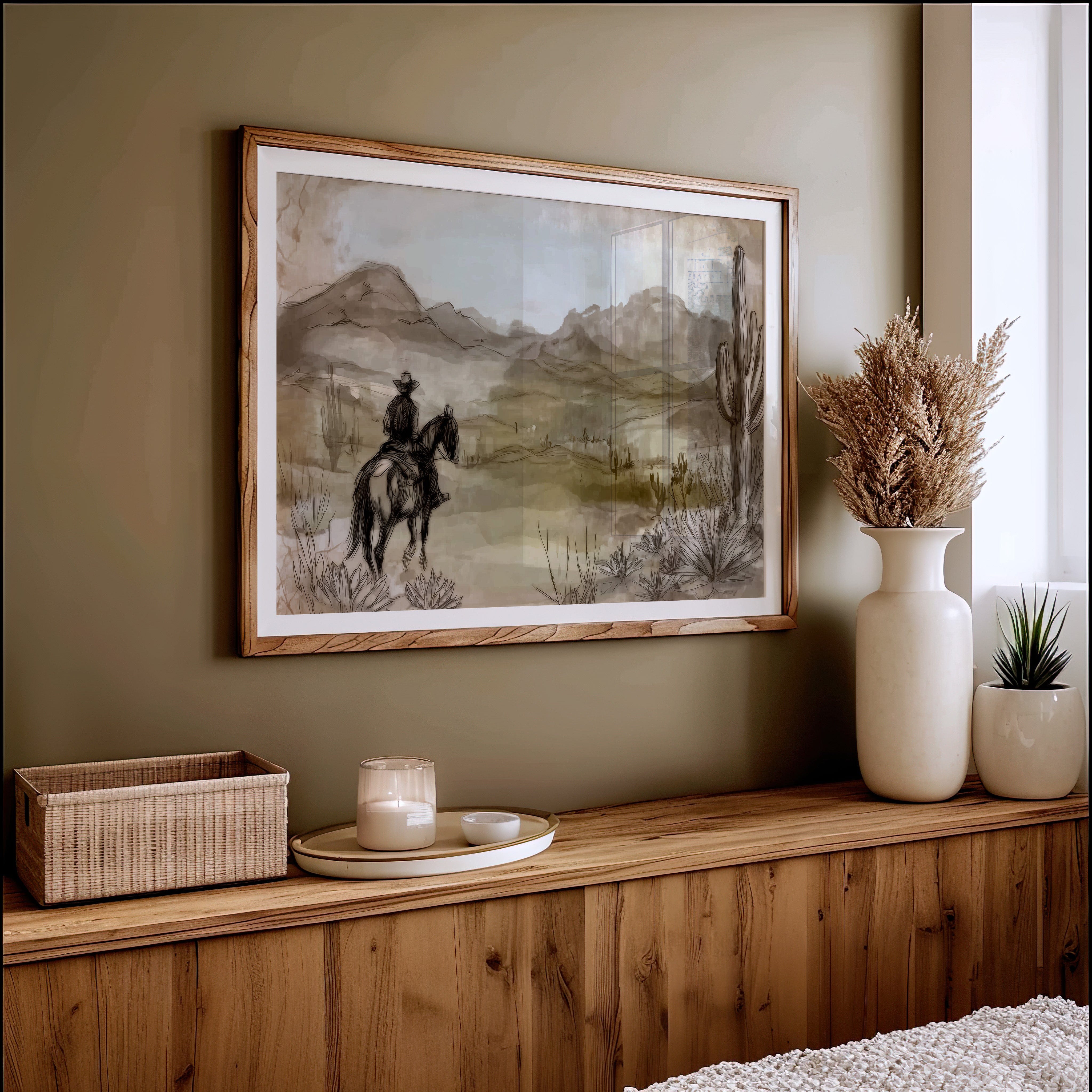 Sagebrush Tales At Dusk
