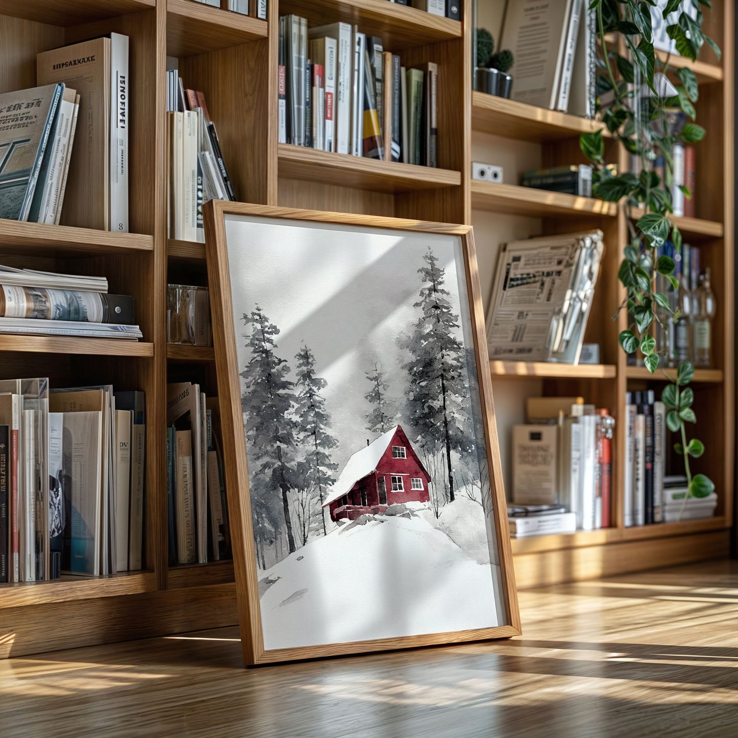 A Hearth Beneath Winter Skies