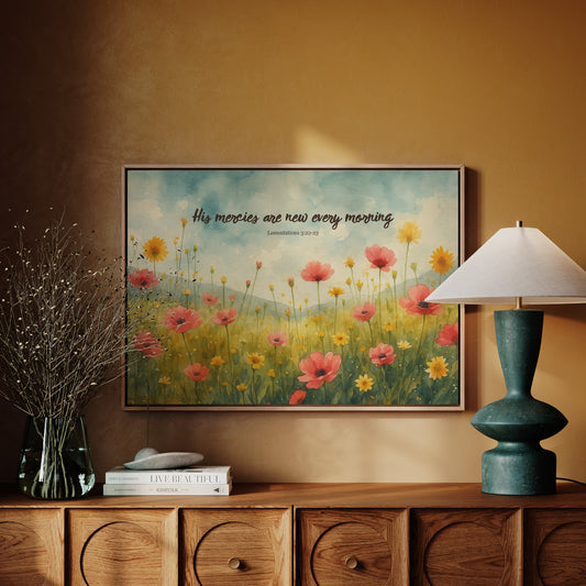 New Every Morning Wildflower Sunrise