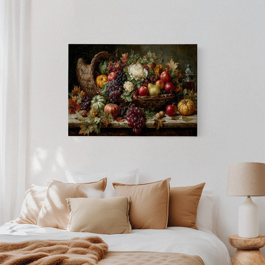 Harvest Bounty of Autumn's Embrace