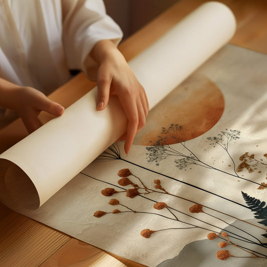 Moonlit Ferns Dance Through Autumn