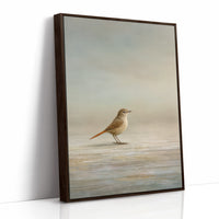 Solitary Songbird On Muted Horizon