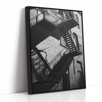 Shadows On The Fire Escape