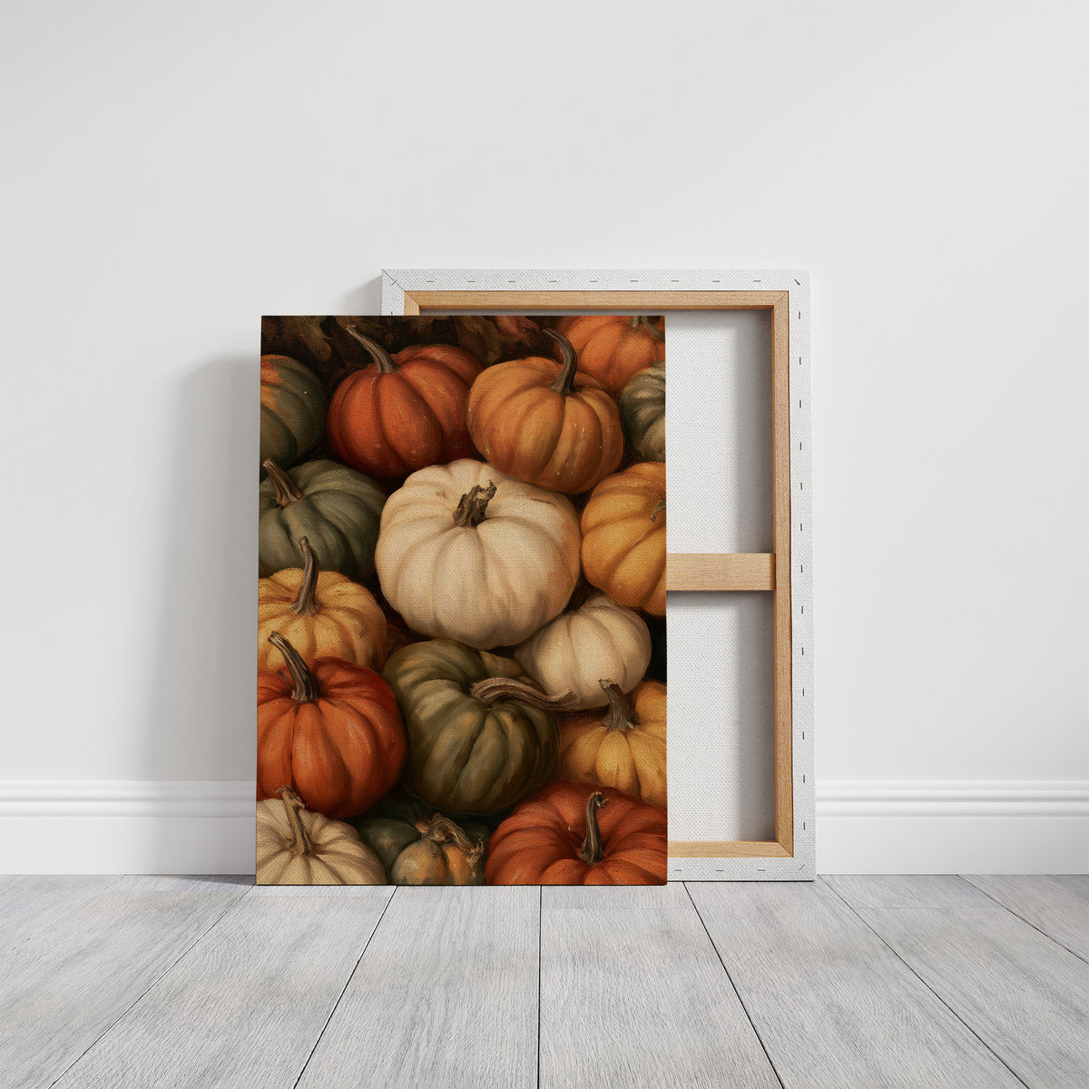 Crowded House, Gourd Edition, gallery wrapped canvas print shown front on
