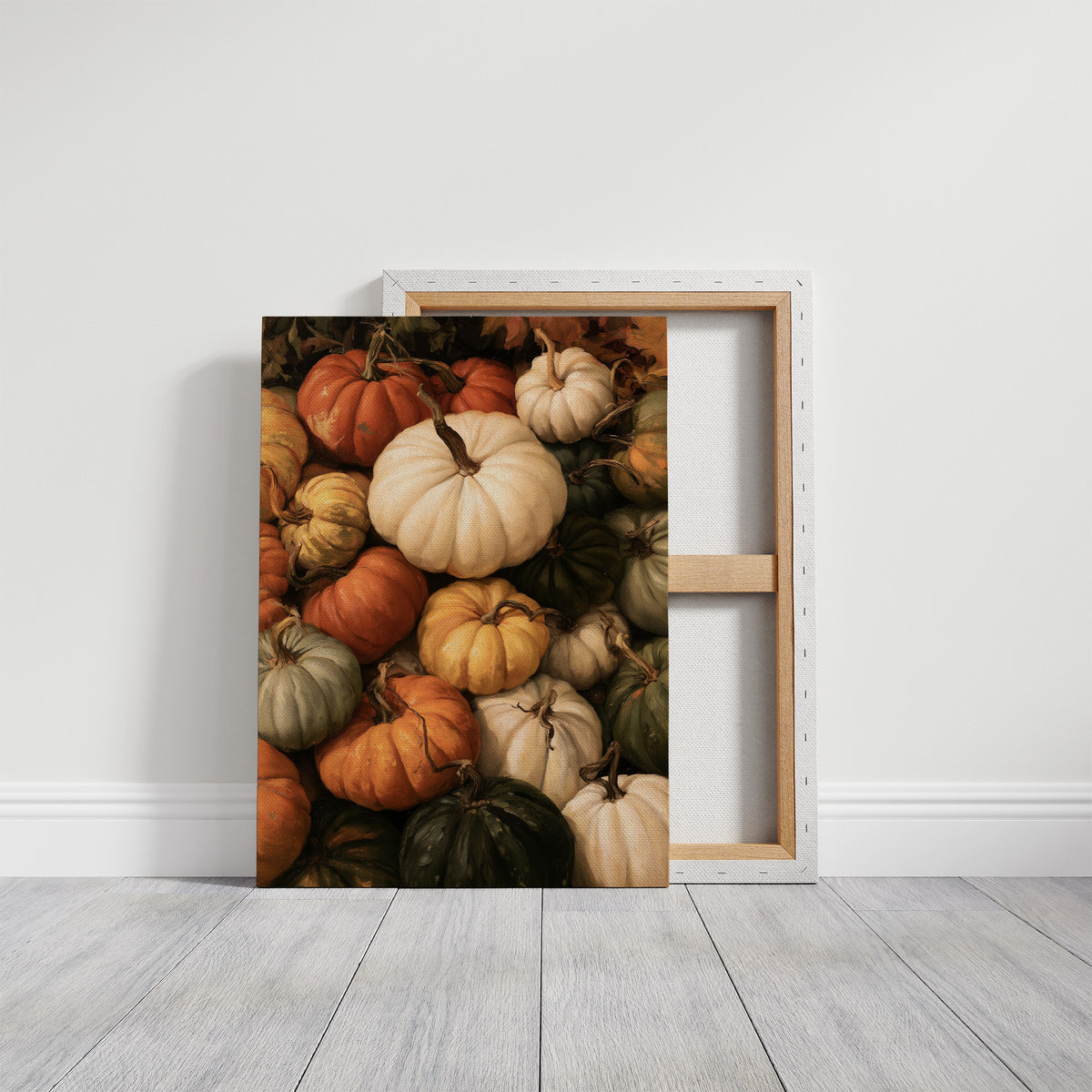Squash Goals, Achieved, gallery wrapped canvas print shown front on