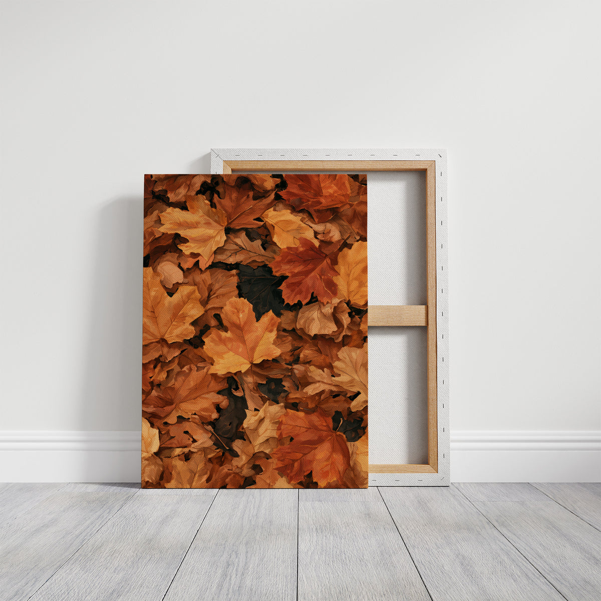 Fall Back And Relax, gallery wrapped canvas print shown front on