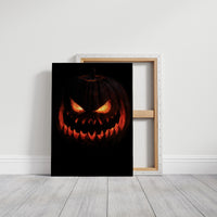 Lit From Within, Not In A Nice Way, gallery wrapped canvas print shown front on
