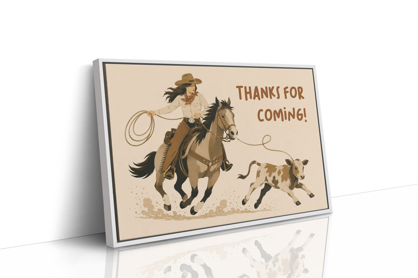 Cowgirl Wrangling Words of Thanks