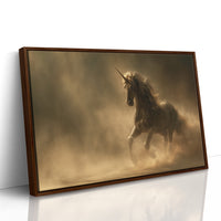 Mythic Gallop Through Golden Dust