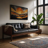 Mountains Hold The Copper Moon