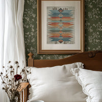 Ancient Stories Painted In Turquoise