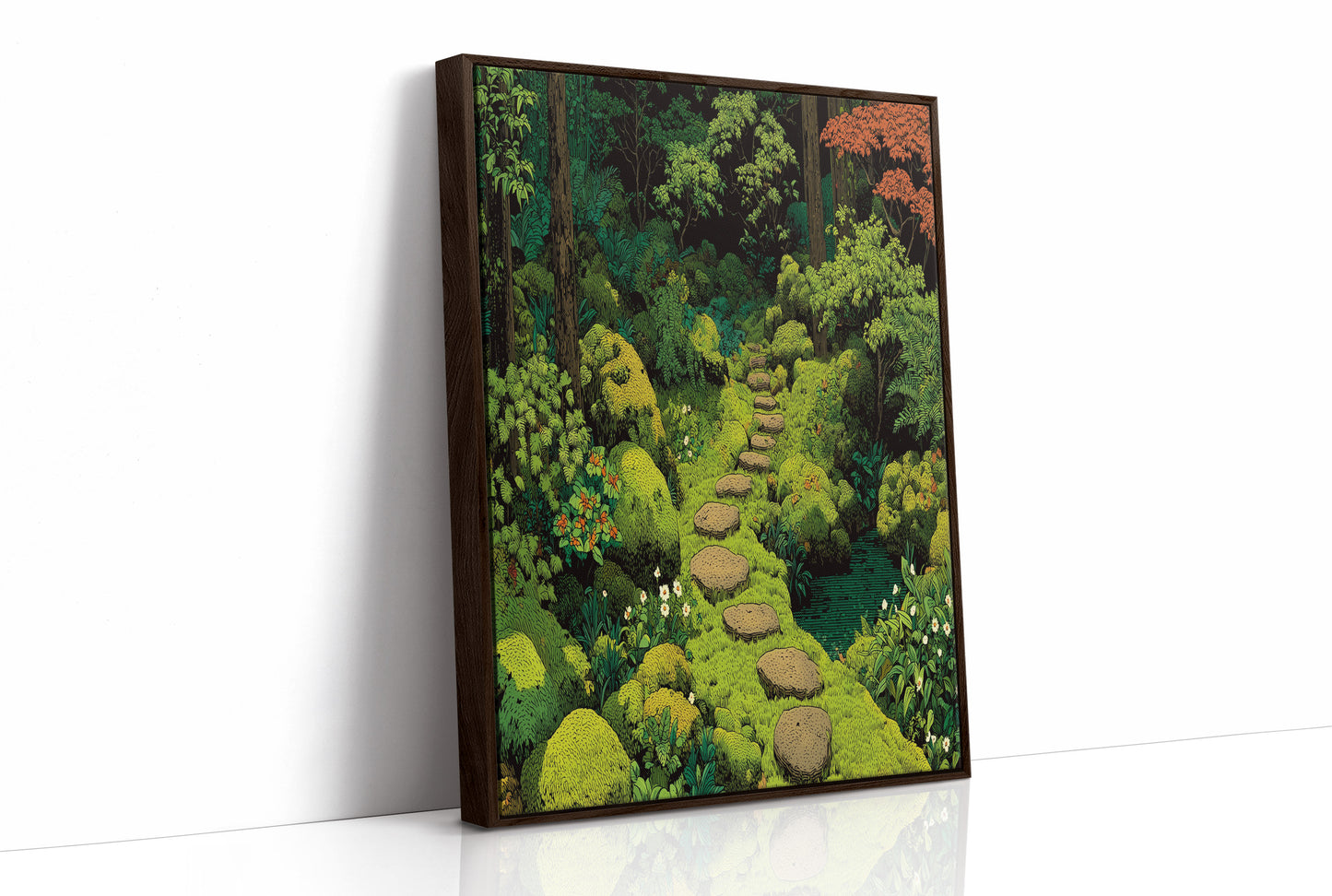 Stepping Stones Into the Green