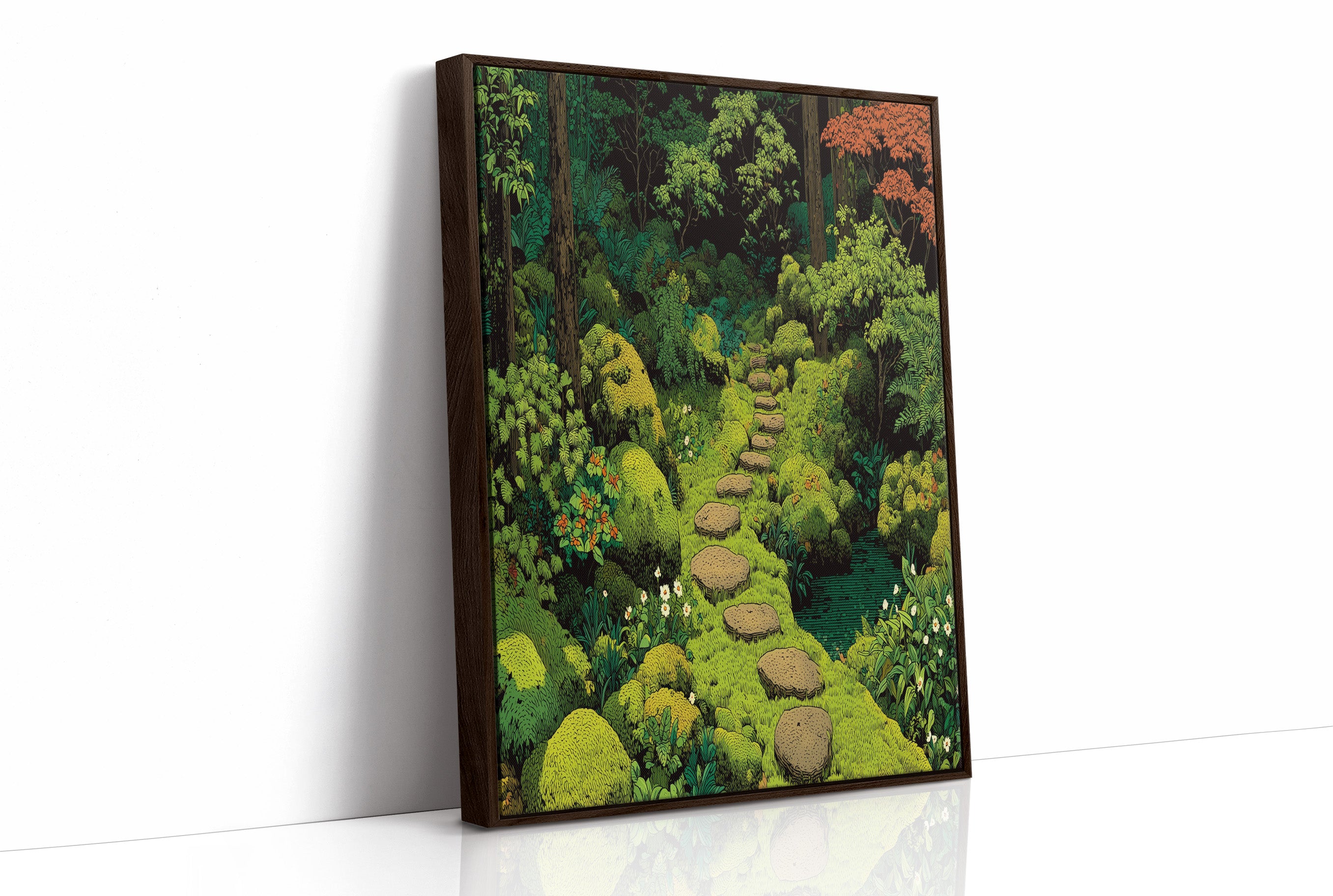 Stepping Stones Into the Green
