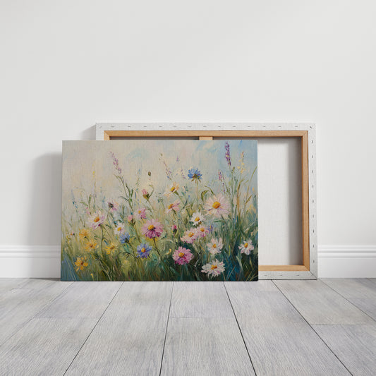Summer Daisies Dance In Light