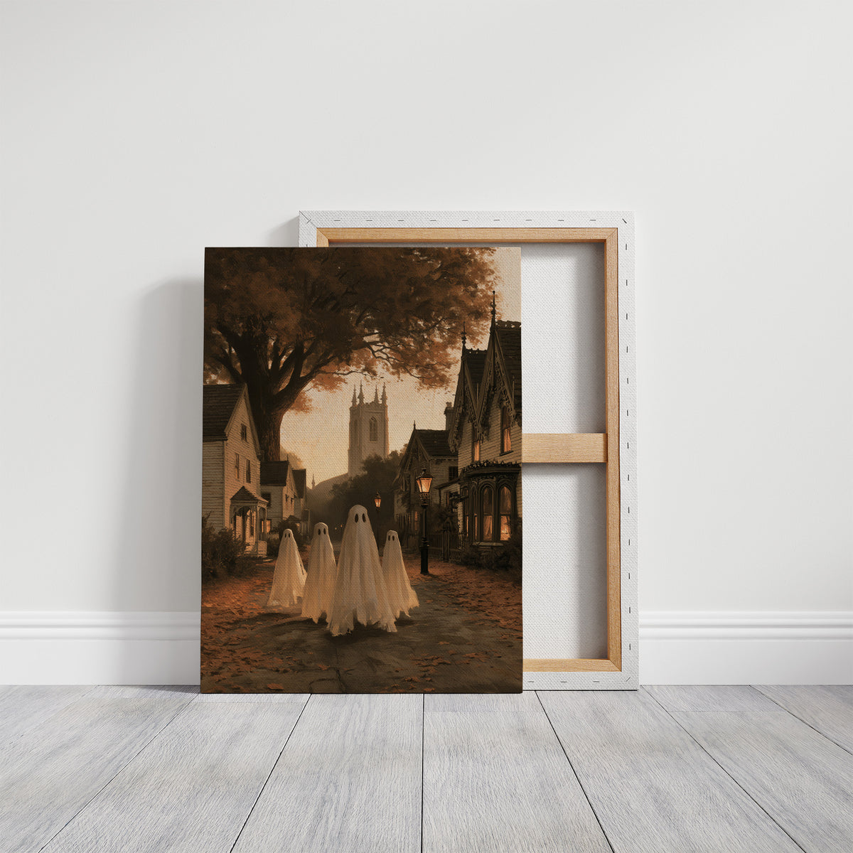 Neighborhood Watch, After Hours, gallery wrapped canvas print shown front on