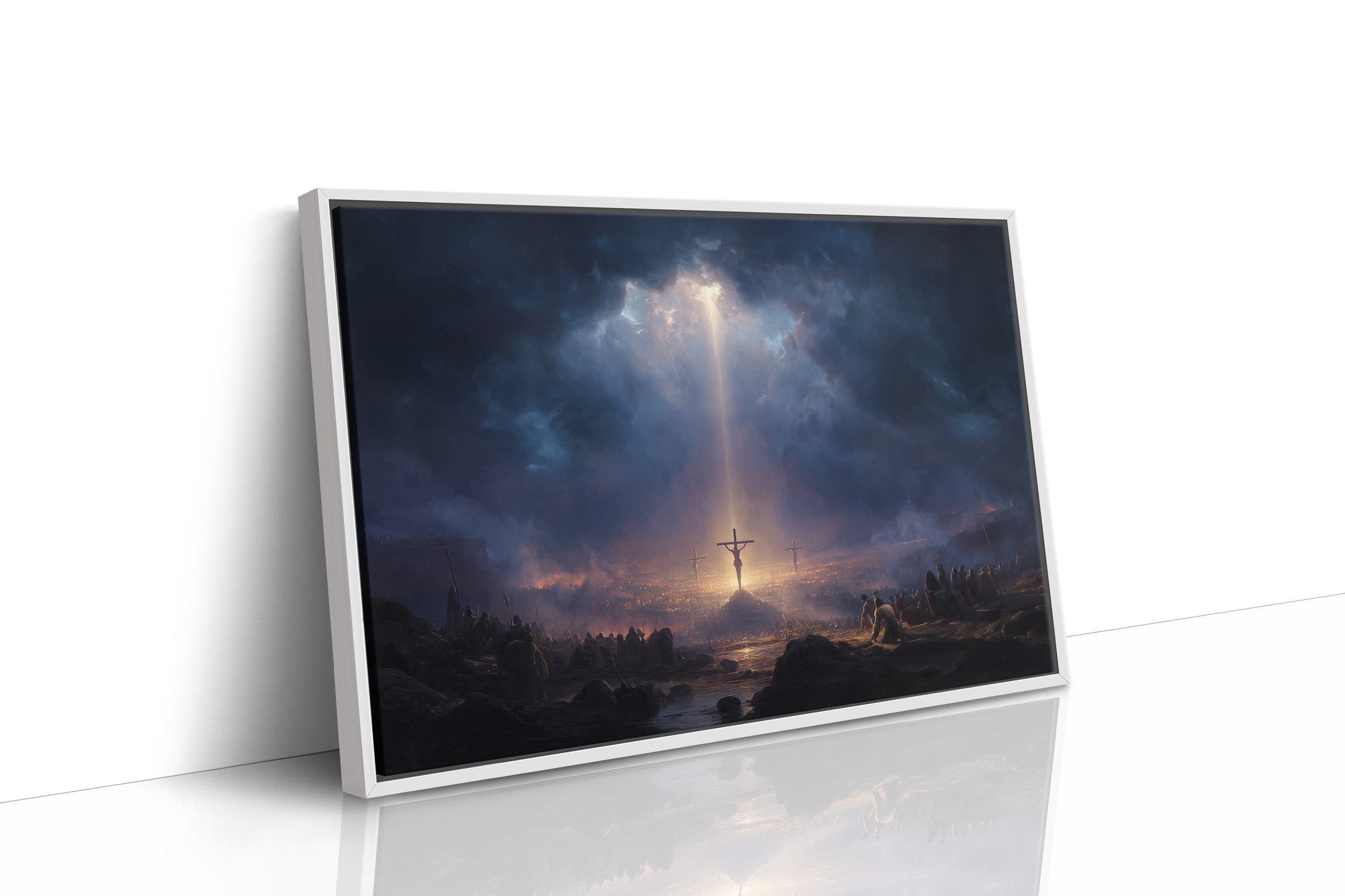 Divine Light Breaks Through Darkness