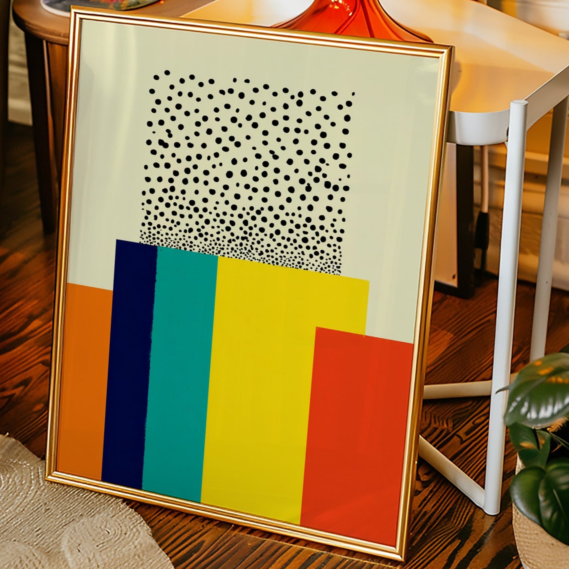 A Dance of Colorful Layers