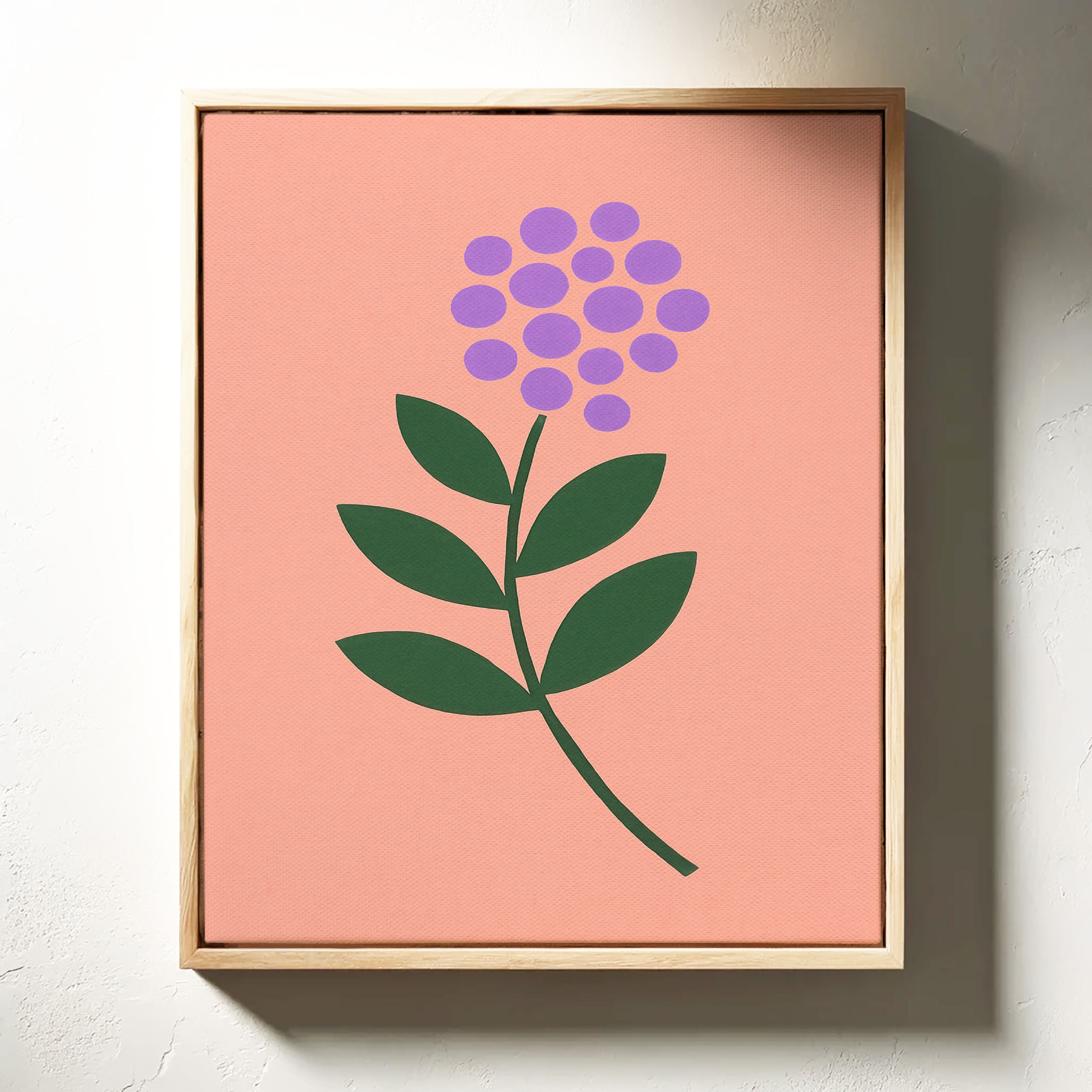 Simple Circles Bloom In Spring